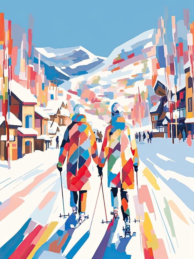 Park City Mountain Resort   Utah Usa, Ski Resort Illustration 1