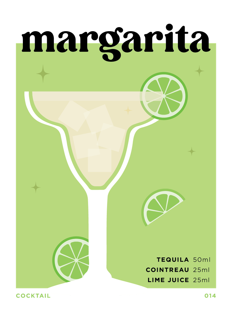 Margarita in Green Cocktail Recipe