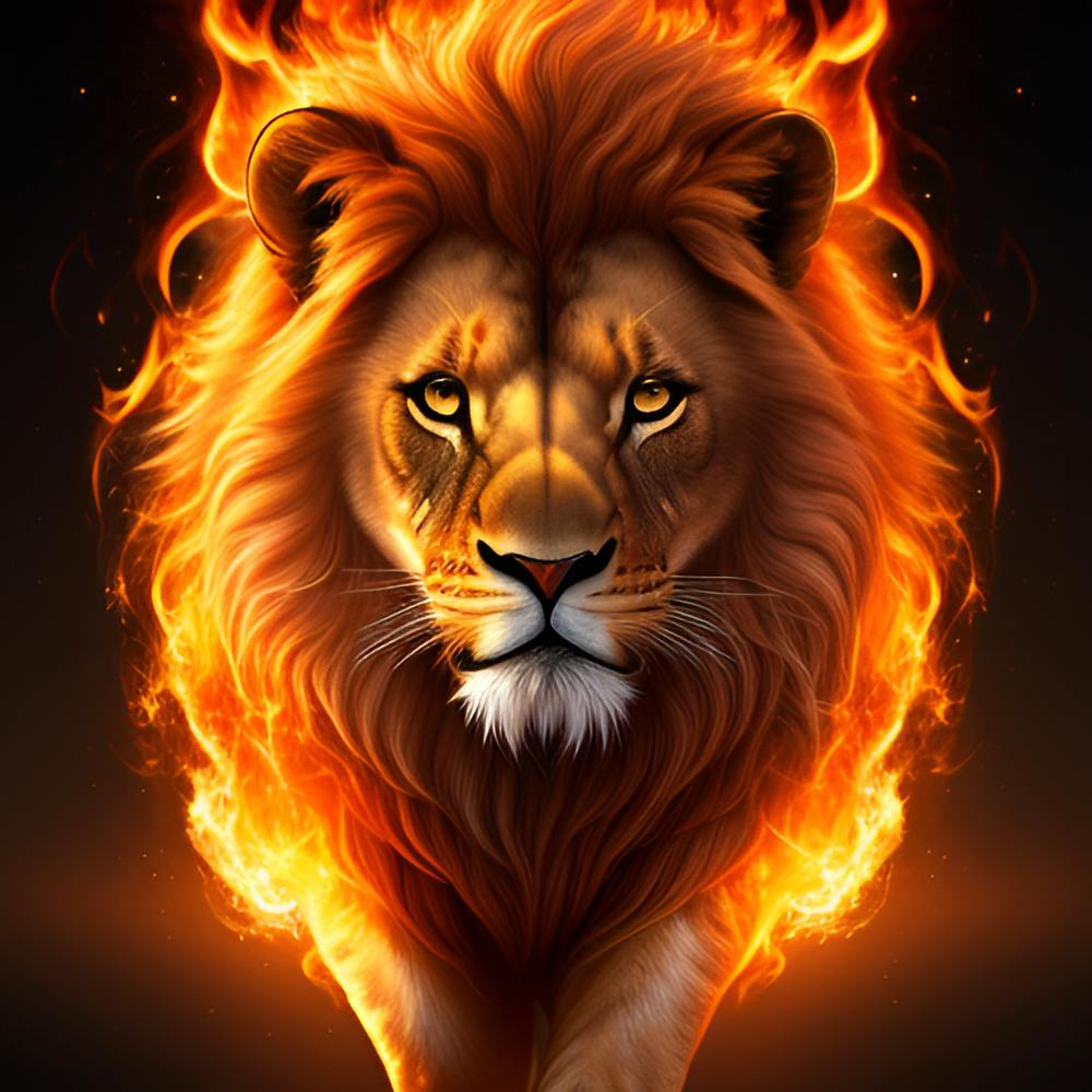 Fire Lion