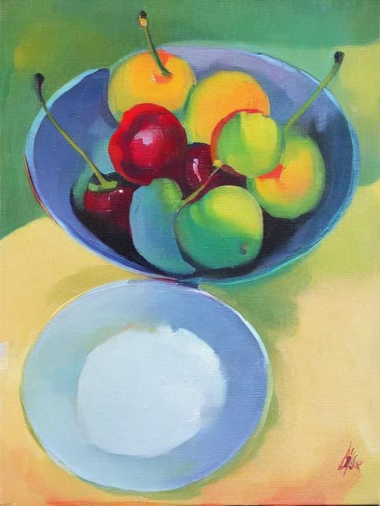 Schale mit Surinam-Kirschen