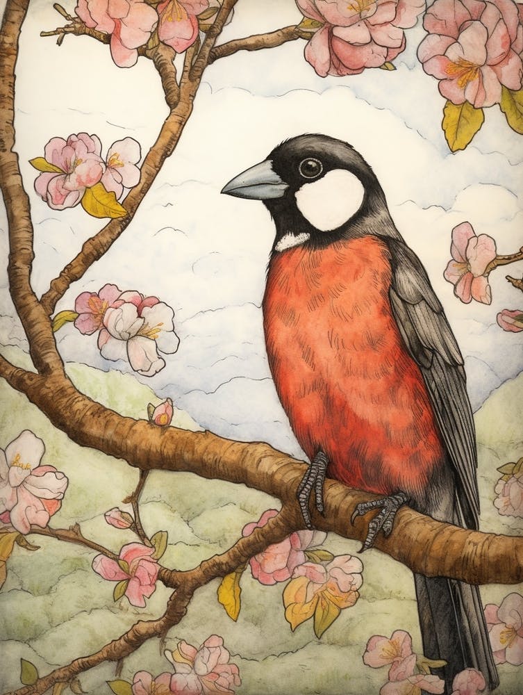 Storybook Animal Watercolour Toucan 2