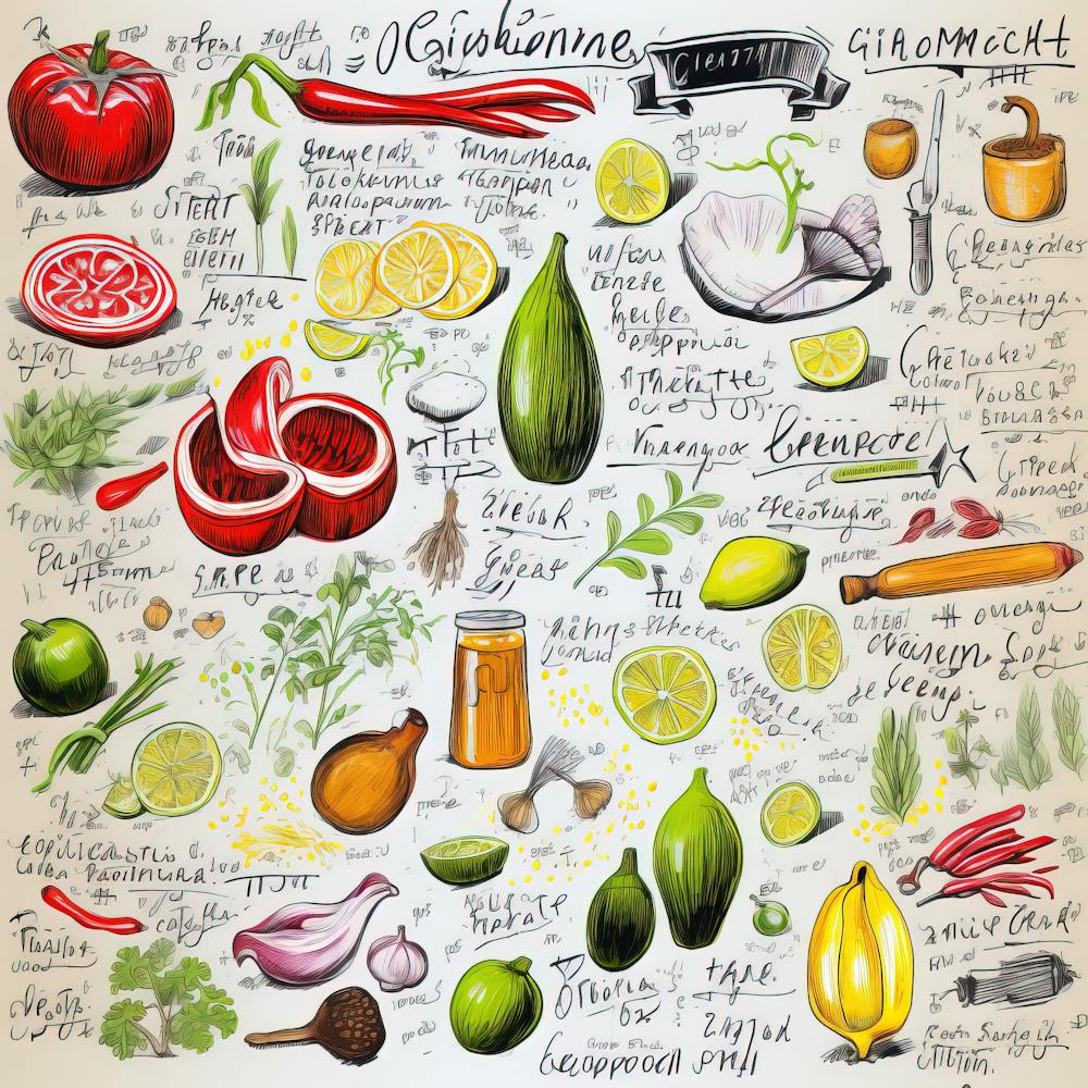 Cooking Recipes Sketchnote 1