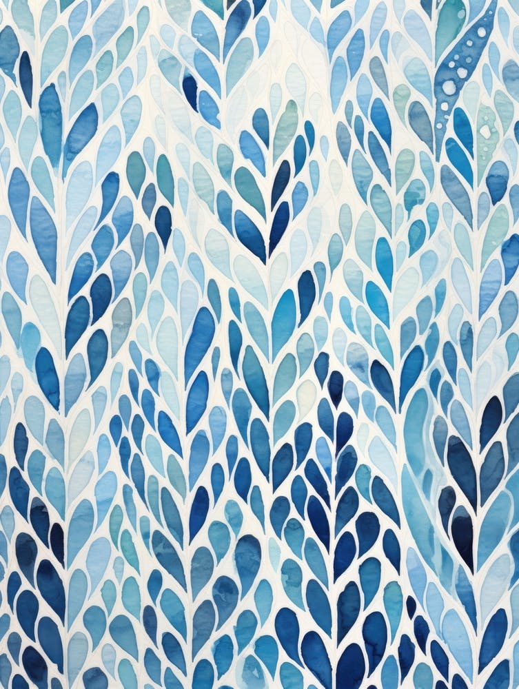Blue Leaves 4