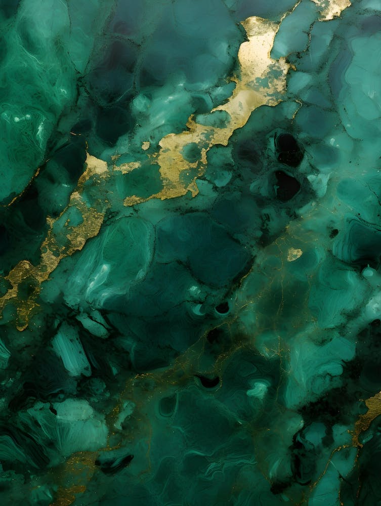 Texture Marbre Or Vert