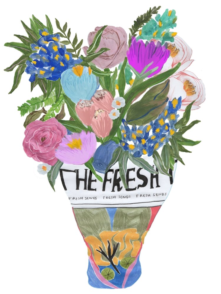 If Only It Were As Simple As Flowers From The Garage