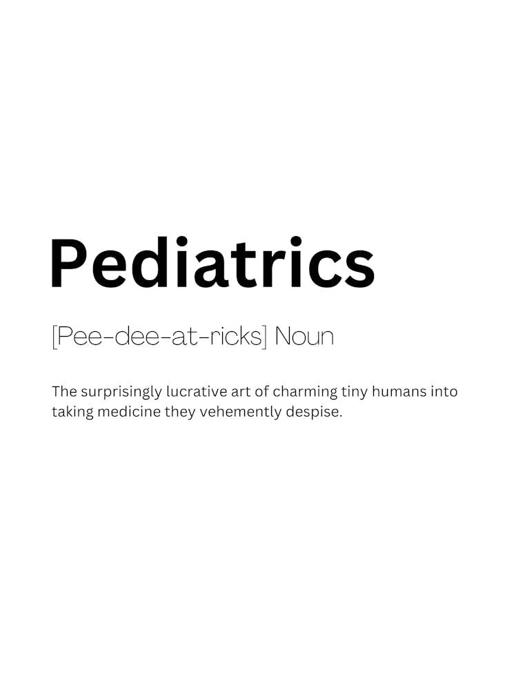 Pediatrics Definition Meaning