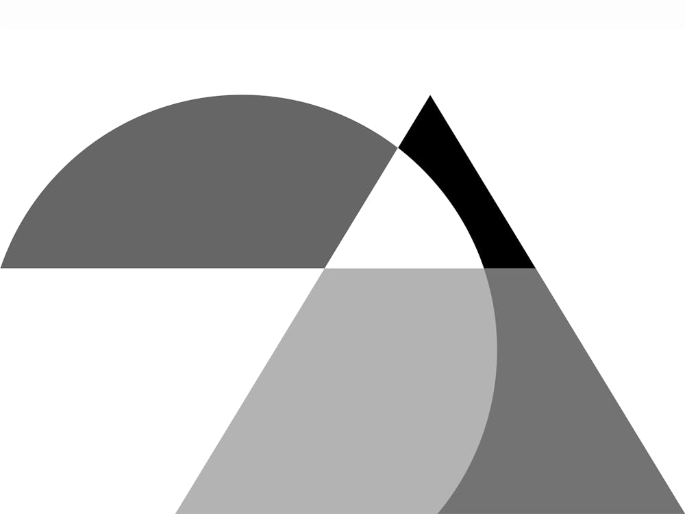 Black & White Geometric Abstract