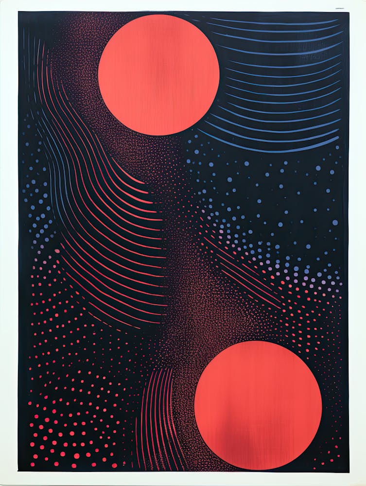 Harmonic Waves - Abstract Energy Flow