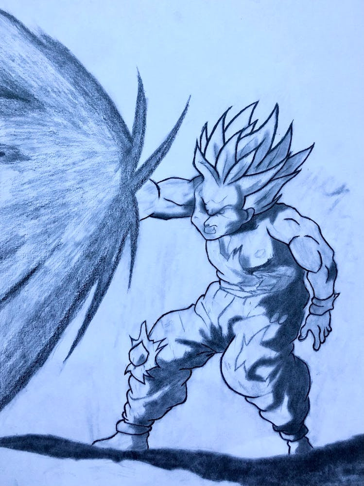 Dragon Ball Z Drawing
