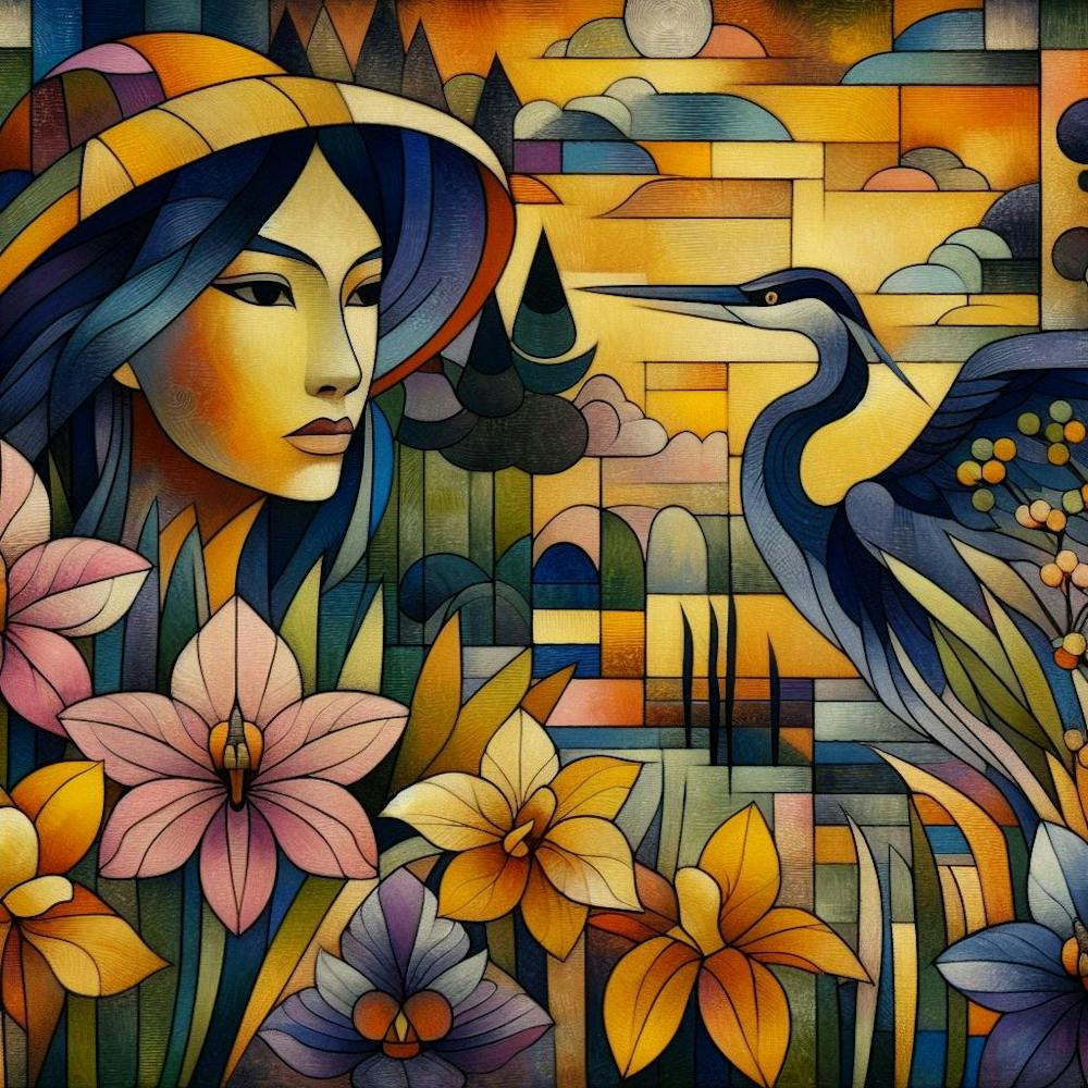 Asiatische Frau