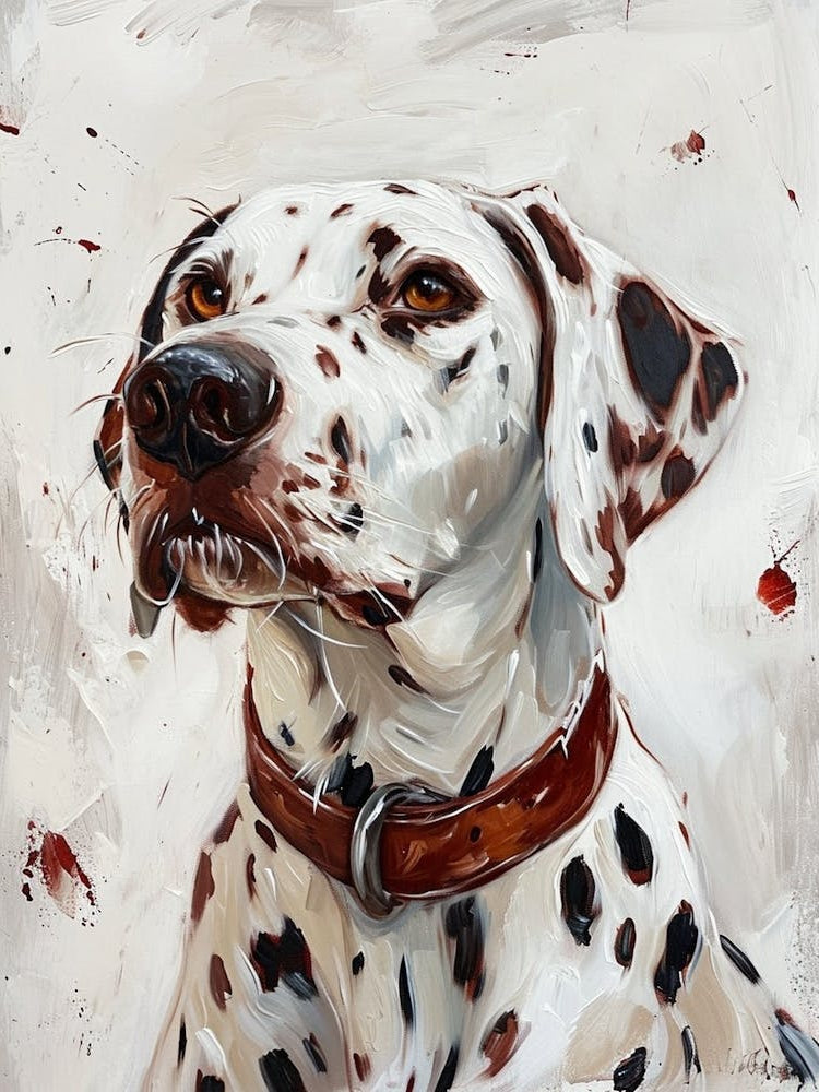 Dalmatian Acrylic Painting 6