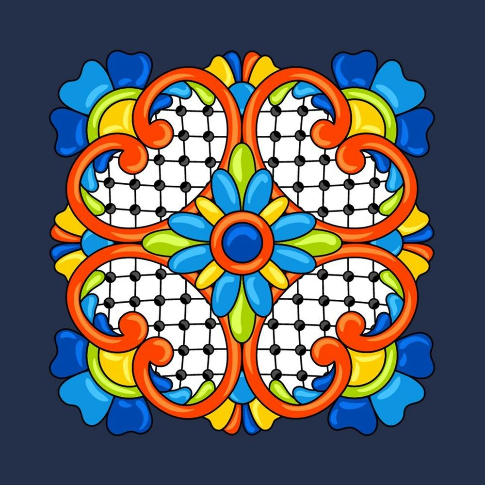 Mexican Floral Pattern 2