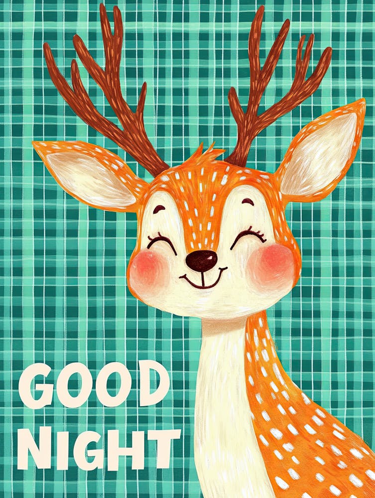 Cozy Nest Good Night Children S Prints & Kids Posters