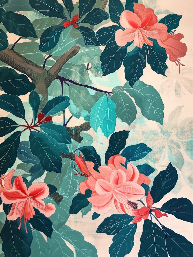 Hokusai Great Japan Botanical Japanese 22