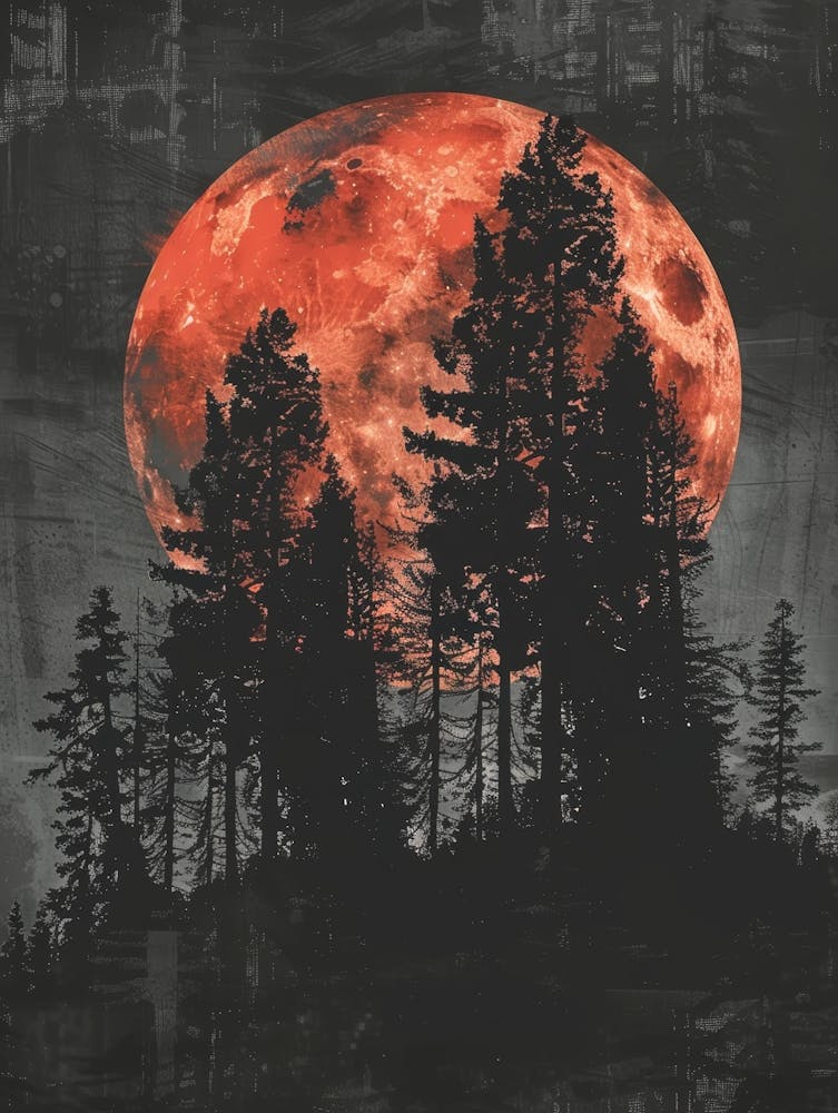 Full Moon Canvas Print 6