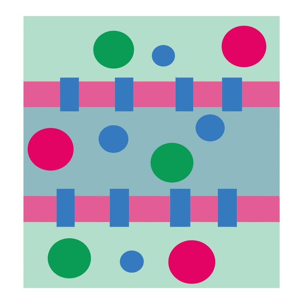 Green and Pink Geometric