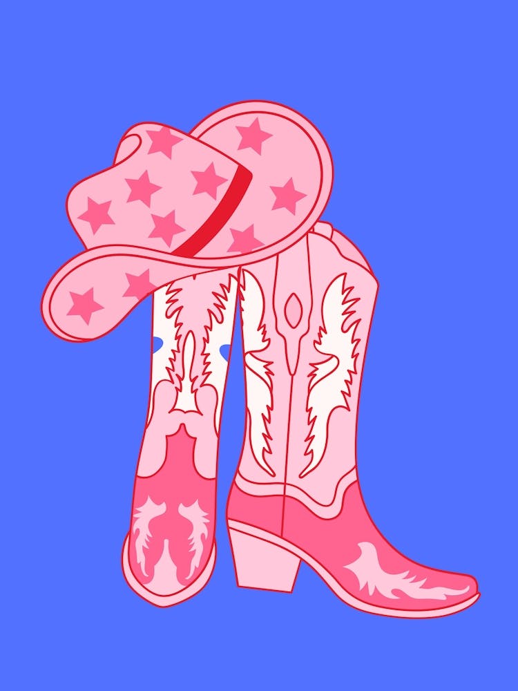 Lets go girls Cowboy Boots