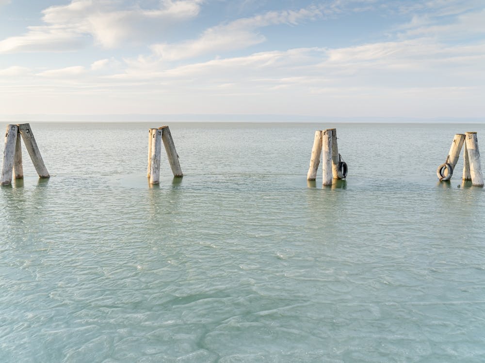 Calm Lake In The Winter