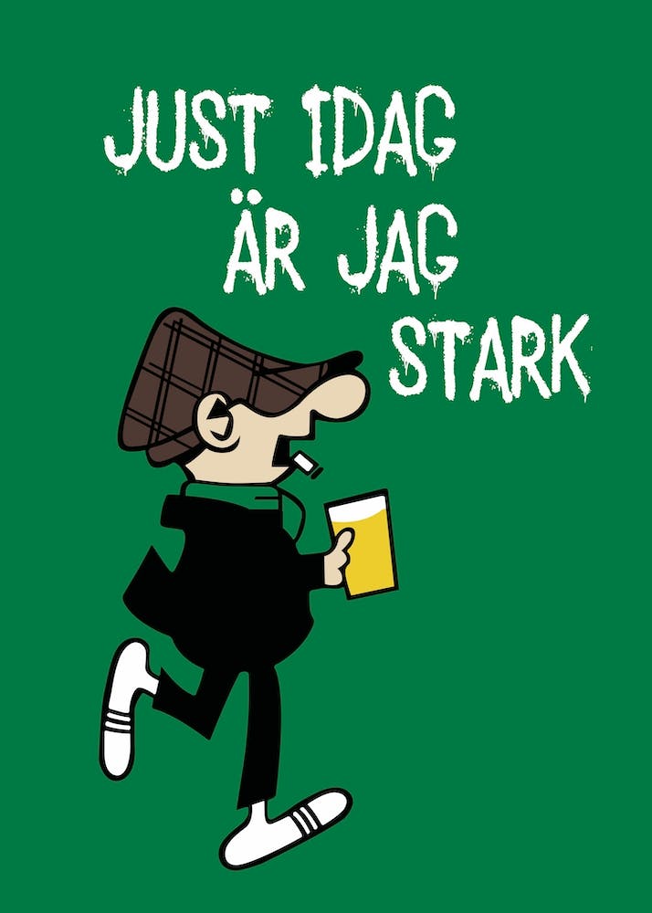 Just idag är jag stark Hammarby Stockholm