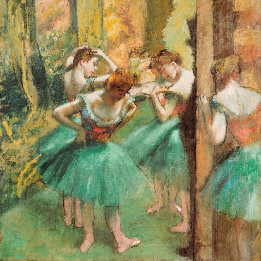 Dancers, Pink And Green, Edgar Degas