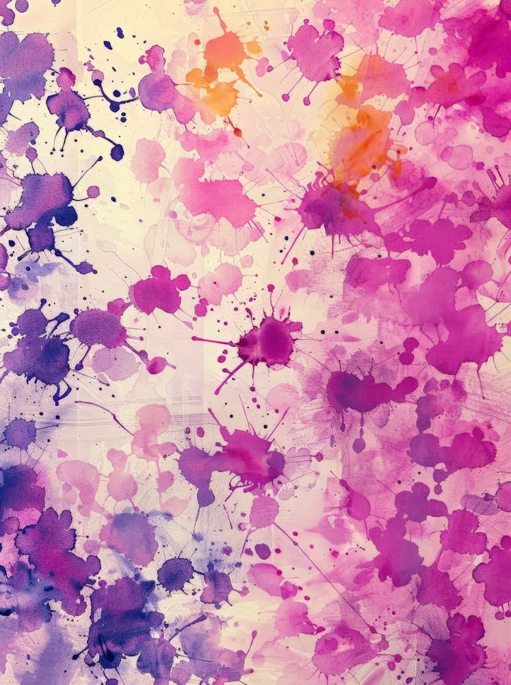 Watercolor Splatter Background