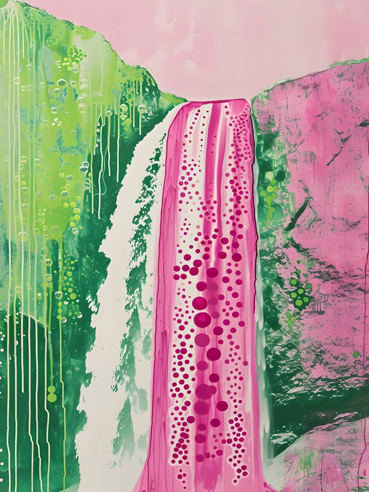 Pink Waterfall