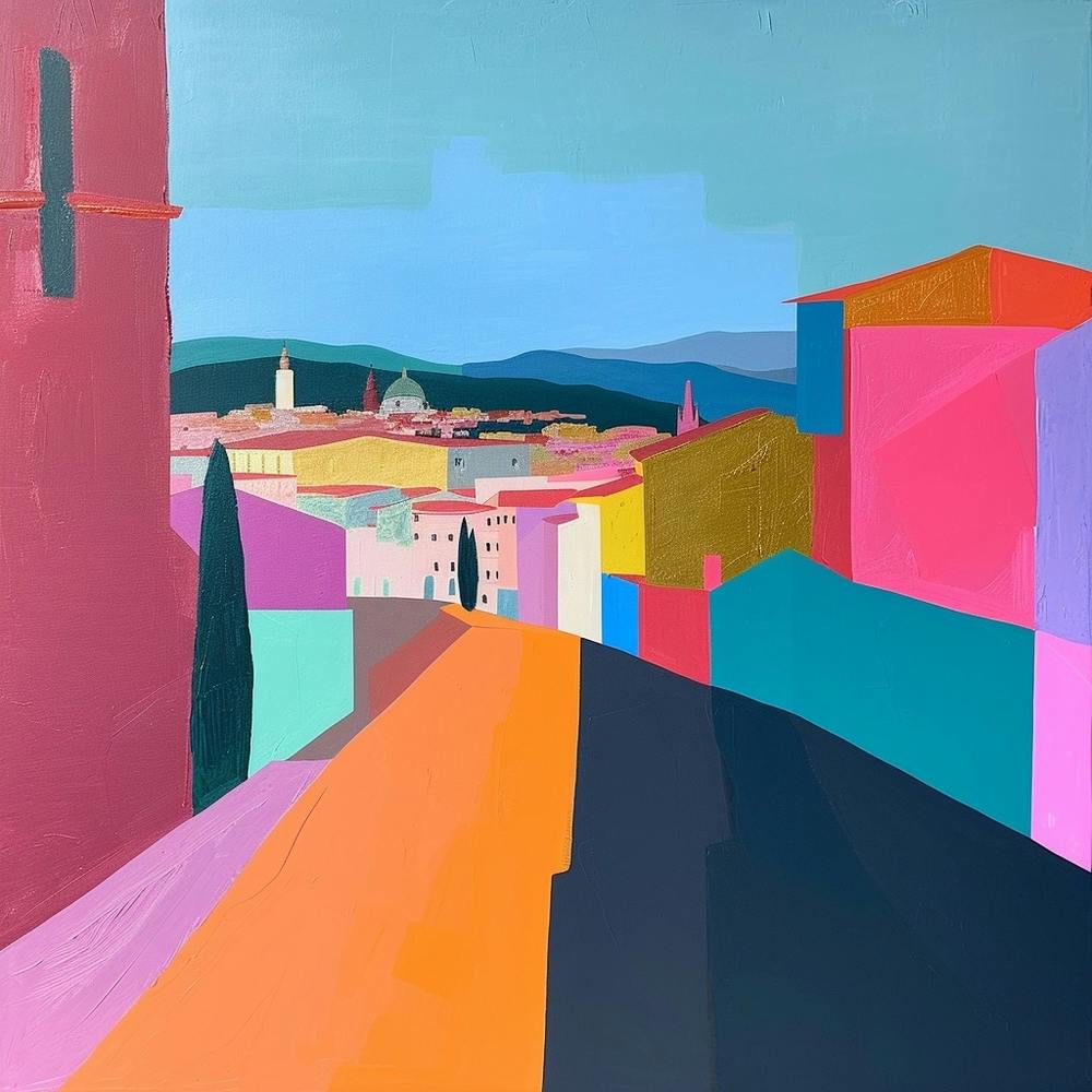 Abstract Travel Collection Florence Italy 4