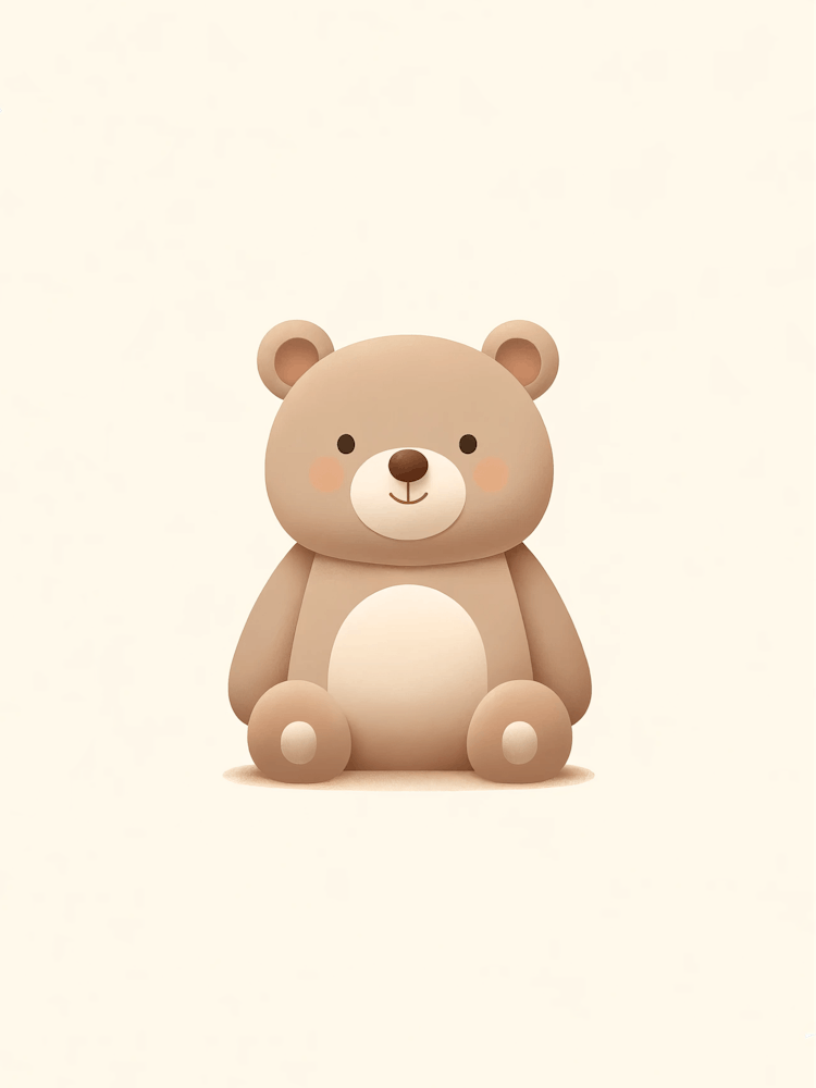Teddy Bear Nursery Baby Print