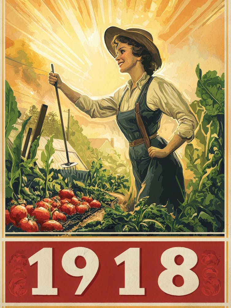 Aihrgdesign A Vintage Wartime Poster Promoting Victory Garden F23ea4e9 6f85 4562 93fb F882be839781 1