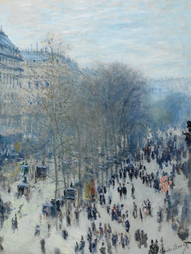 Boulevard Des Capucines, Claude Monet