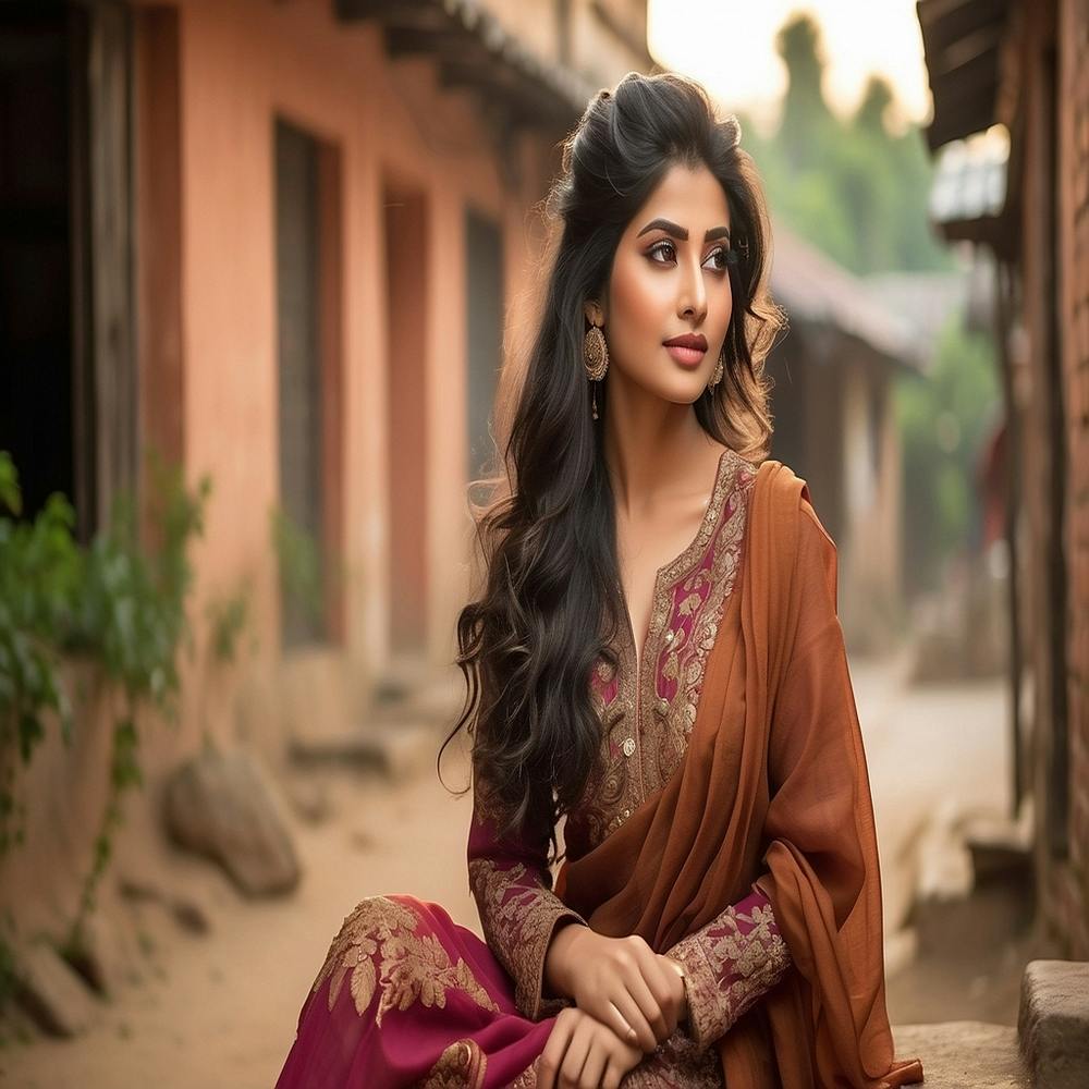 Beautiful Indian Women in Village