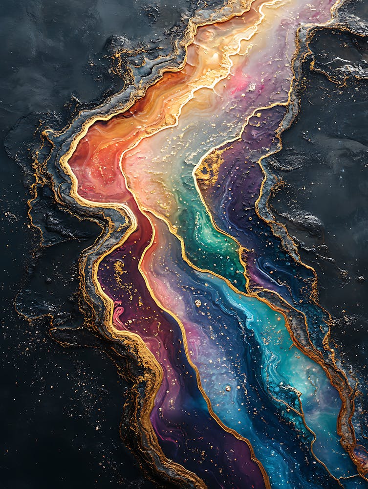 Stunning Whimsical Marble 18