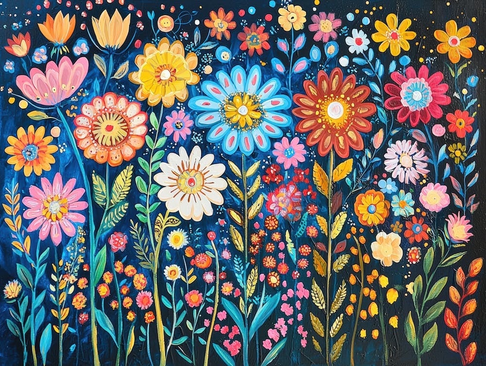 Colorful Flowers 12