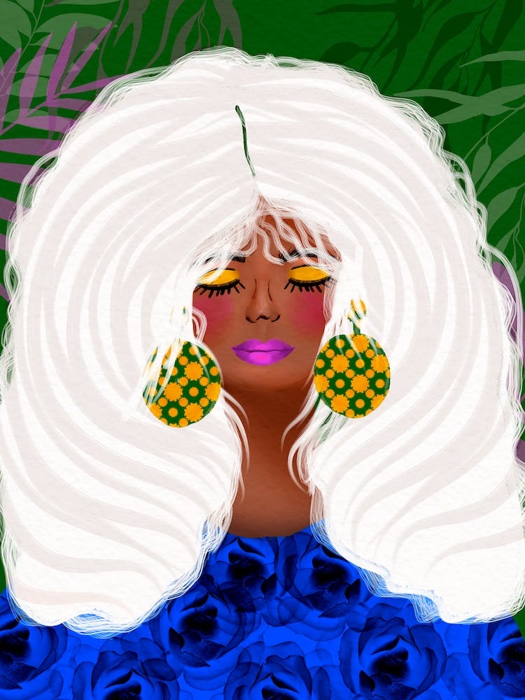 Cloud Of White Hair