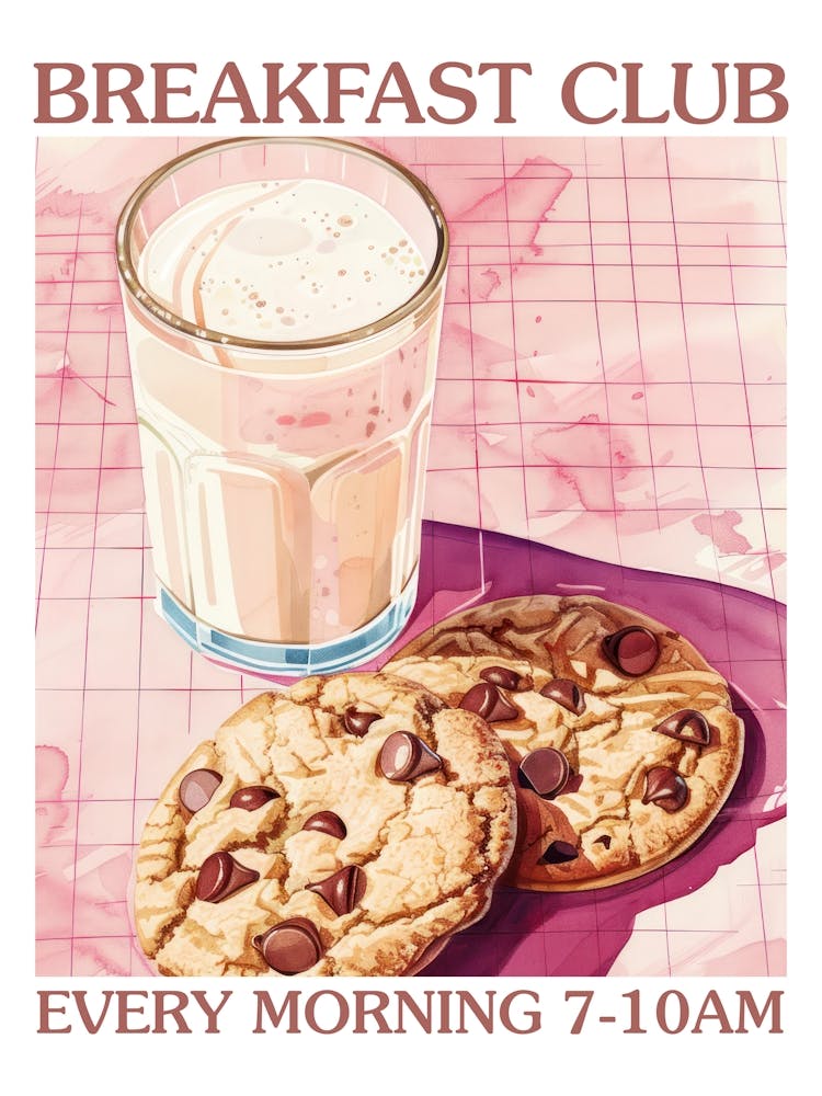 Breakfast Club Milk And Chocolate Cookies 3