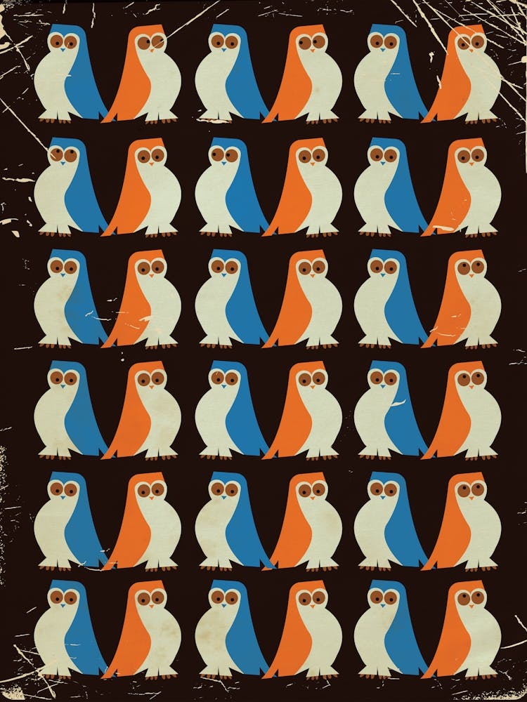 Vintage Owls