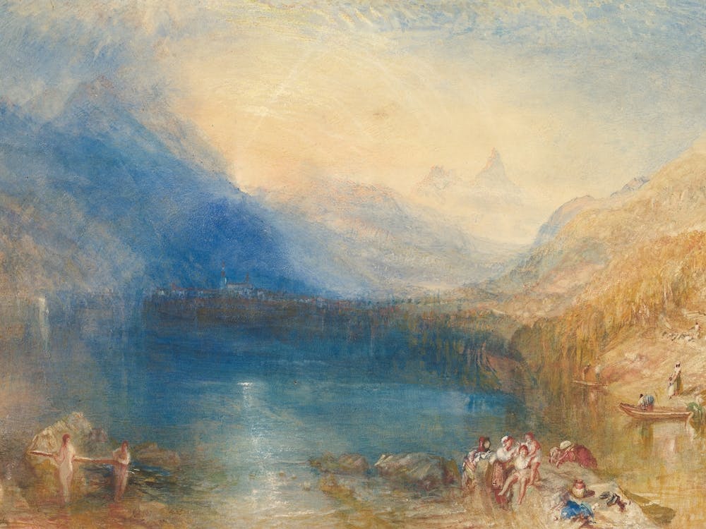 The Lake Of Zug, Jmw Turner