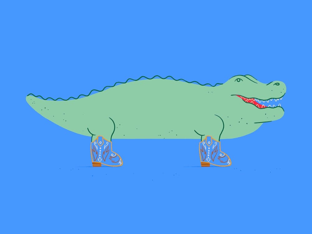 Crocodile And The Cute Boots #2