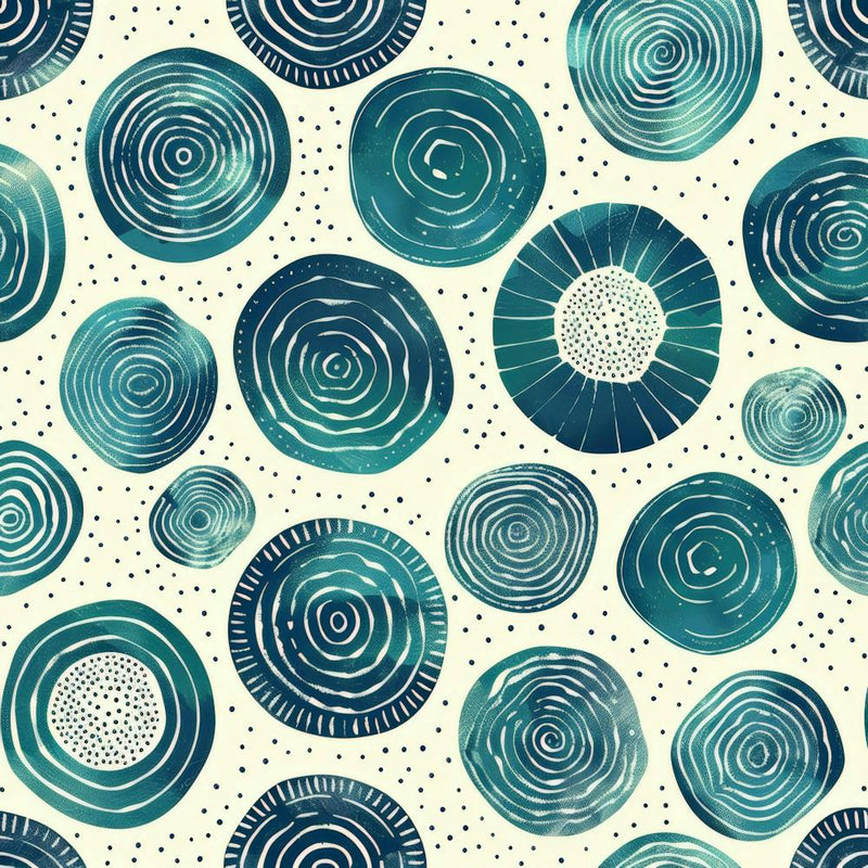 Blue Circles 28