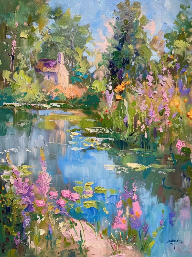  Floral Garden Floral Tapestry 2