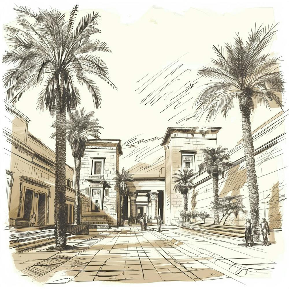 Sketch Of Egypt
