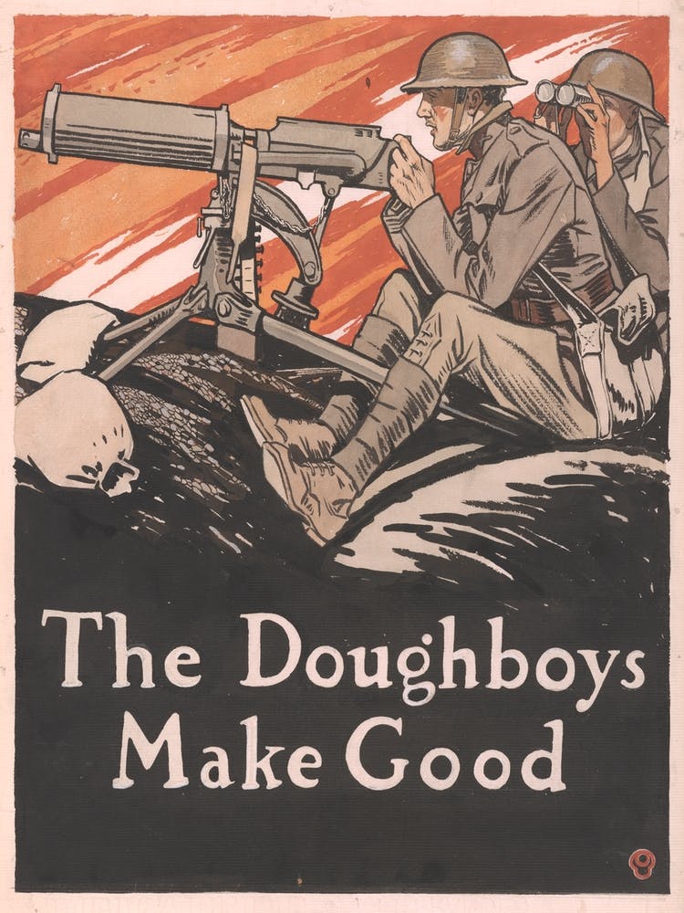 The Doughboys Make Good (1918), Edward Penfield