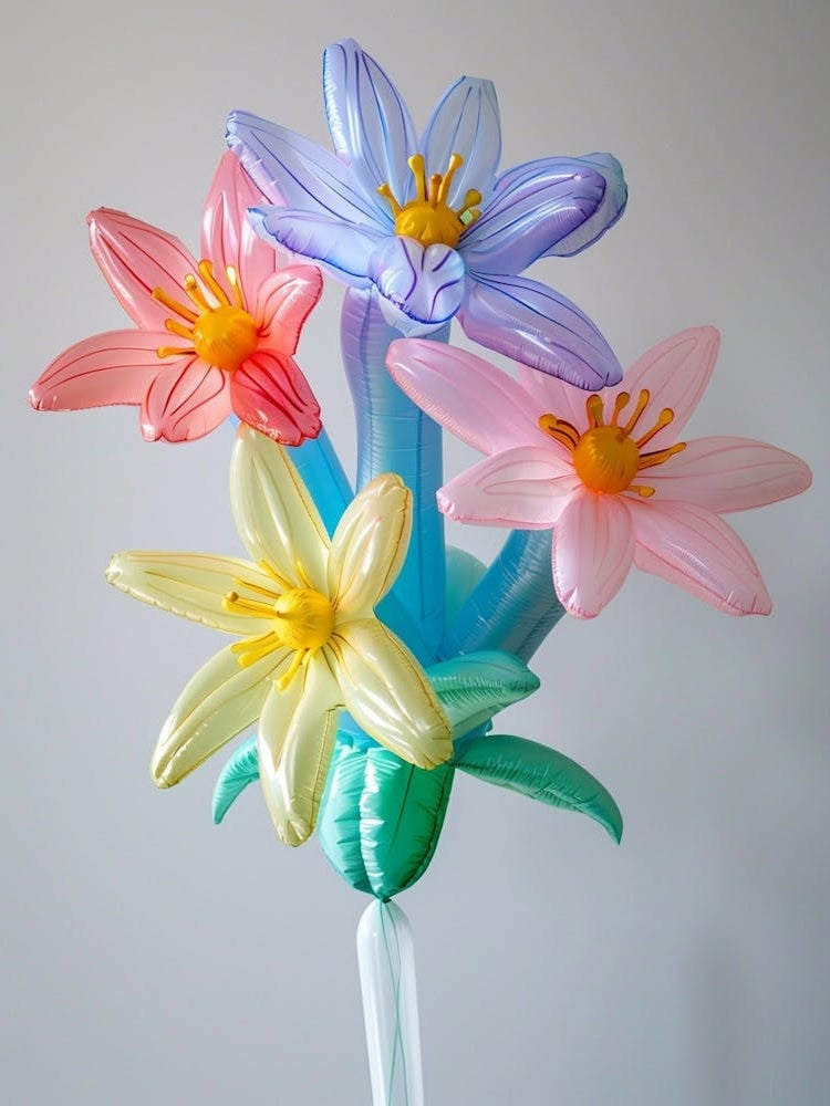 Dreamy Inflatable Flowers Love In A Mist Nigella 3