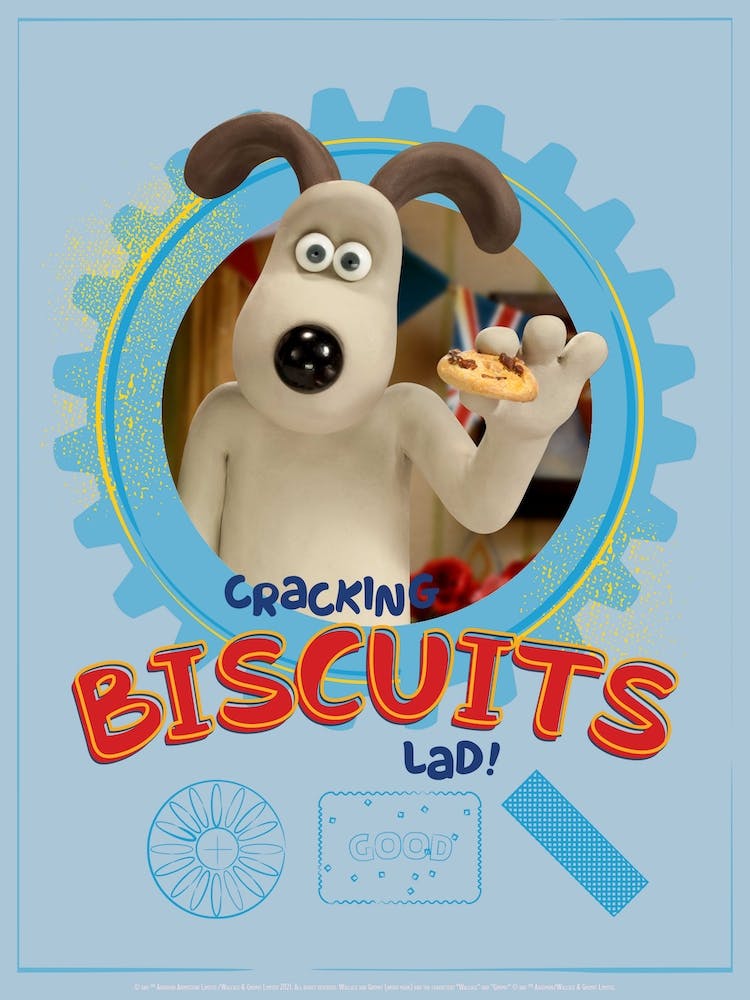 Cracking Biscuits Gromit