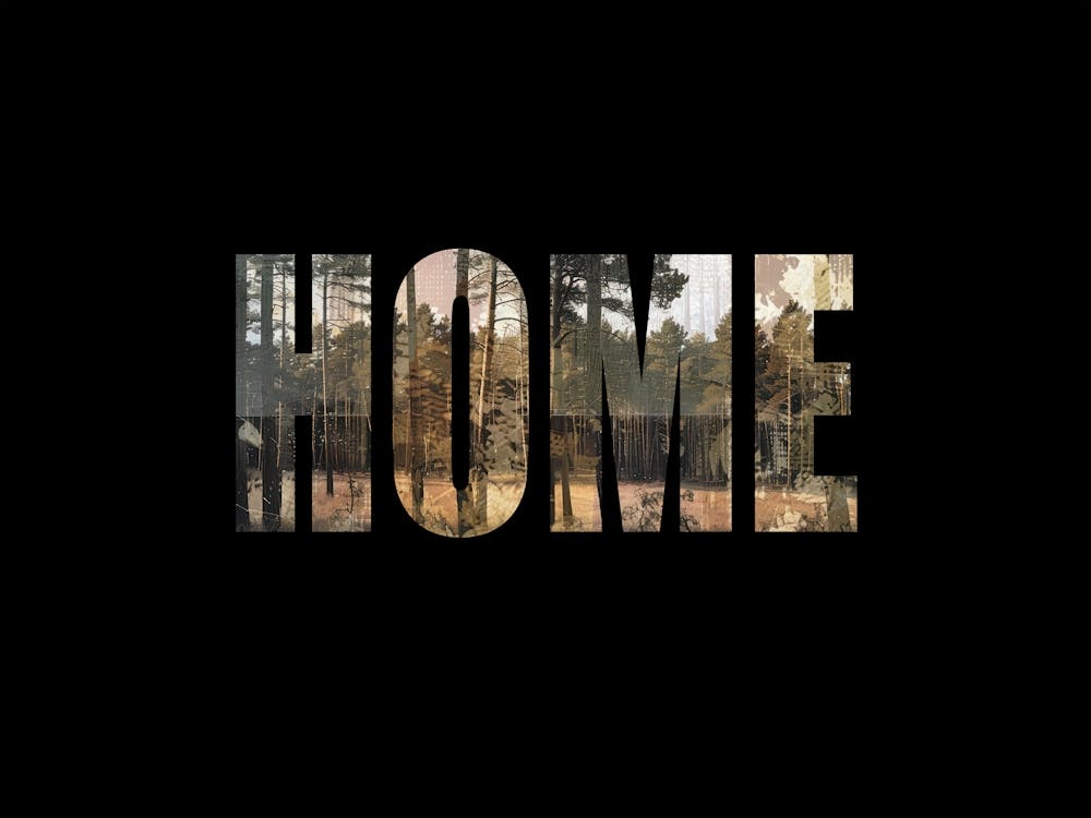 Home Poster Vintage Forest Photo Collage 9