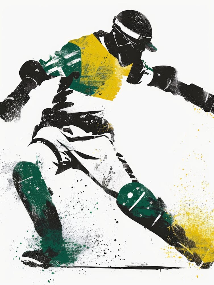 Baseball Player Canvas Print