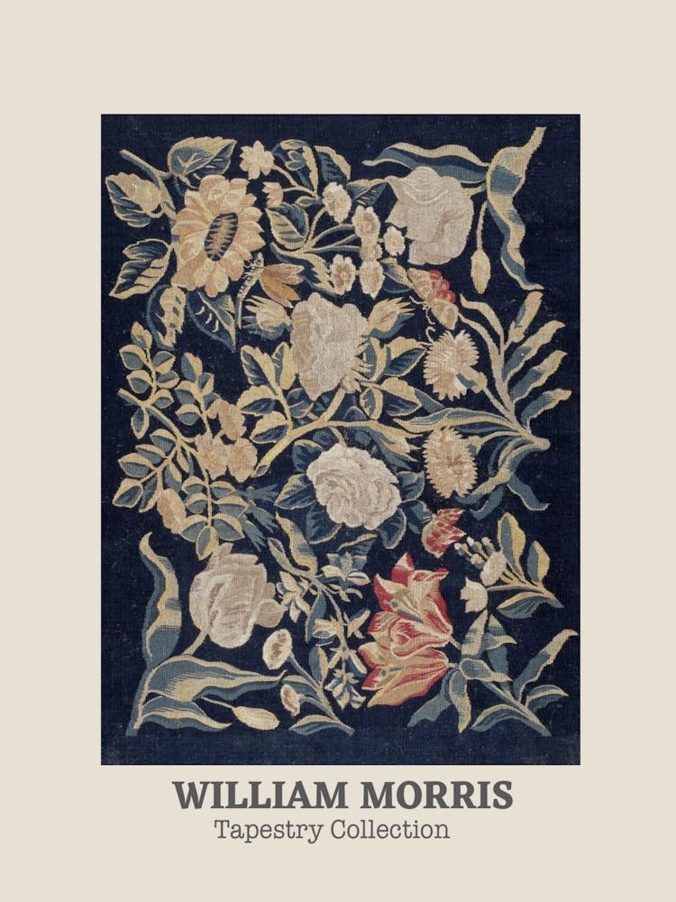 william morris tapestry print