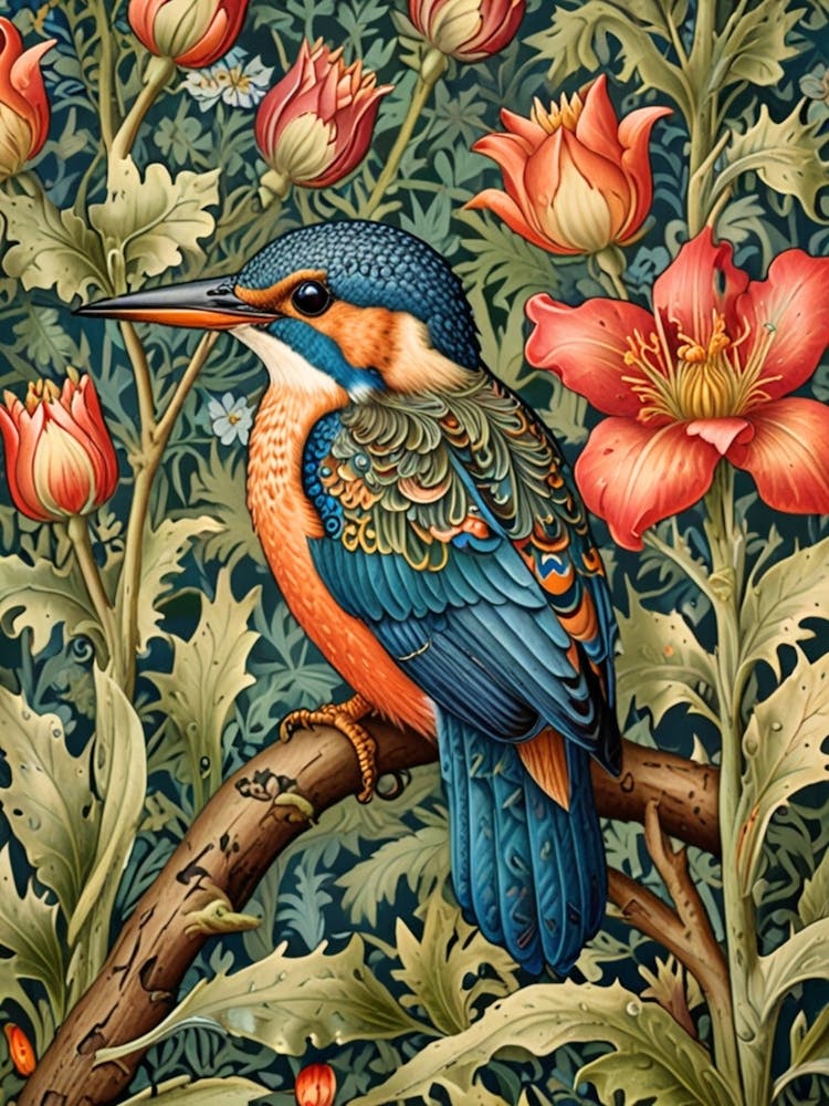 William Morris Kingfisher