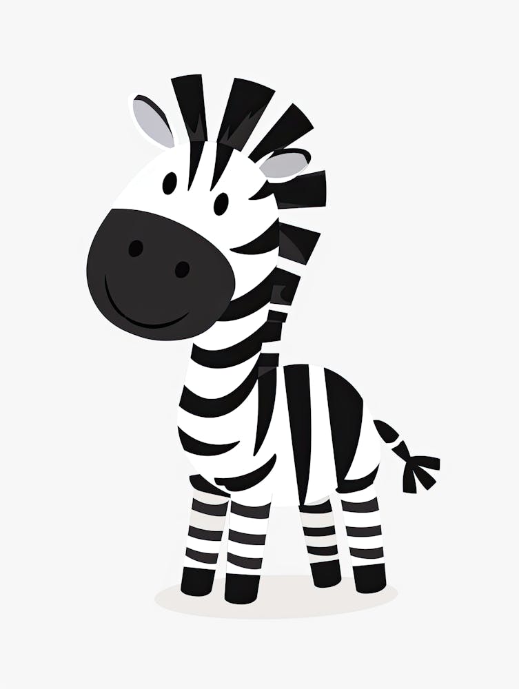 Zebra Love Impressions Enfants & Affiches pour Enfants