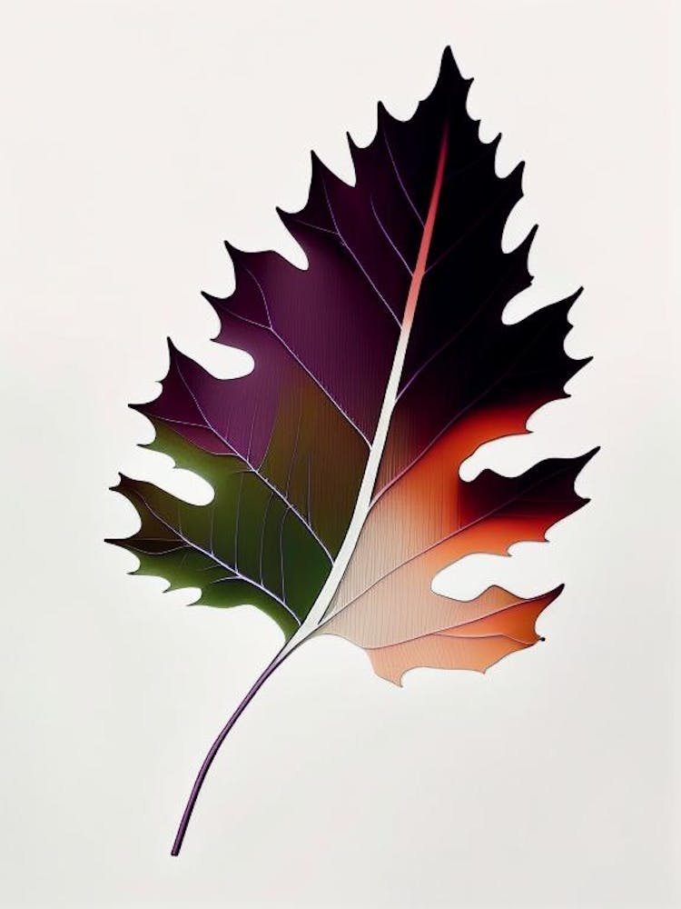 Oak Leaf Abstract 3